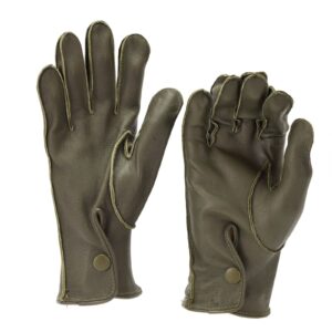 German Police real leather gloves