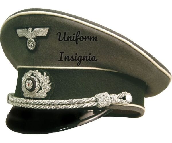 German Army Infantry Officer Visor Cap