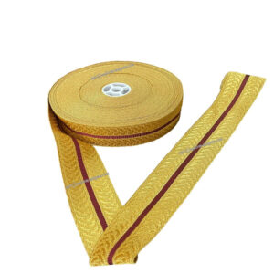 Gold Military,Mylar Braid With Half Red Line width size 5cm and other size in which you want 