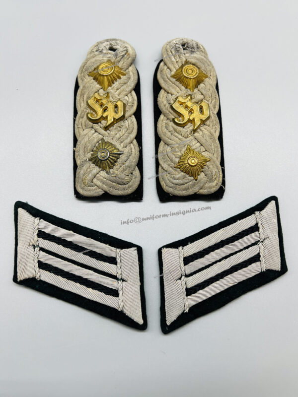 HEER OBERSTLEUTNANT PIONEER SHOULDER BOARDS & COLLAR TABS