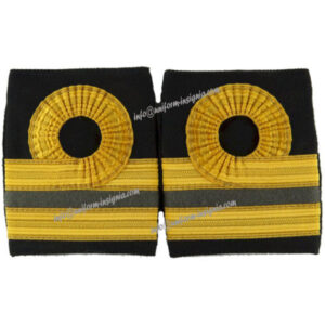Royal Corps Of Naval Constructors Lieutenant Rank Slip-On -Grey Insert Bullion wire-embroidered Naval Branch, rank or miscellan