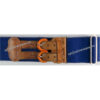1st The Queen's Dragoon Guards Stable Belt (Leather Buckles) Woven Stable Belt, belt-plate or buckle