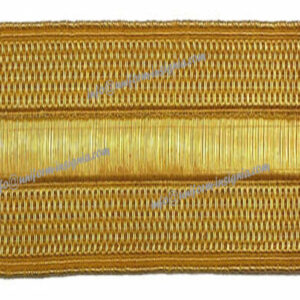 GOLD METAL GLIT BRAID LACE FOR ARMY, MILITARY, UNIFORM, COSTUME, FANCY DRESSES