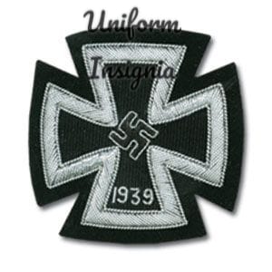 1939 German Iron Cross First Class in Cloth