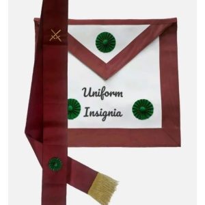 Masonic Knight Mason apron