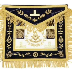 Grand Master Apron Bullion Hand Embroidered Fine Work