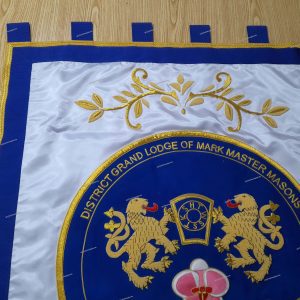 hand embroidery banners and flag