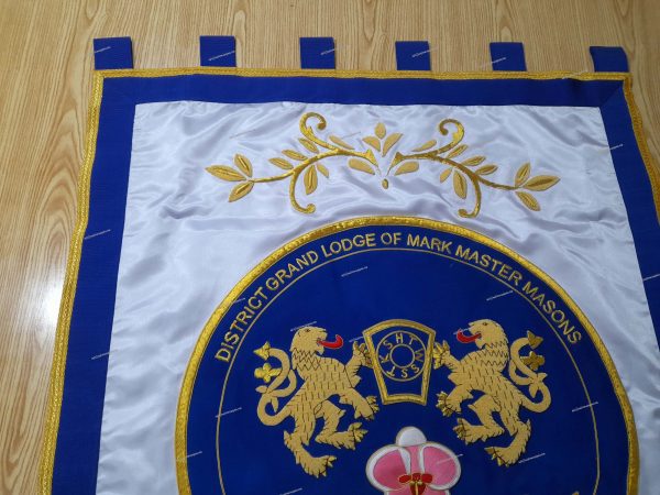 hand embroidery banners and flag