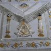 MASONIC REGALIA PAST MASTER APRON WHITE